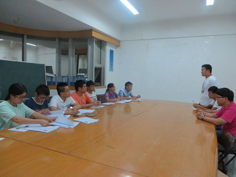 我系组织分团委学生会招新