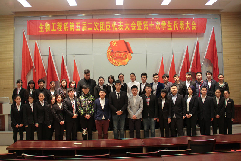 我系召开第五届二次团员代表大会暨第十次学生代表大会